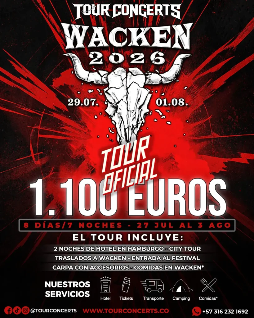 Tour Oficial a Wacken Open Air 2026 Thumbnail
